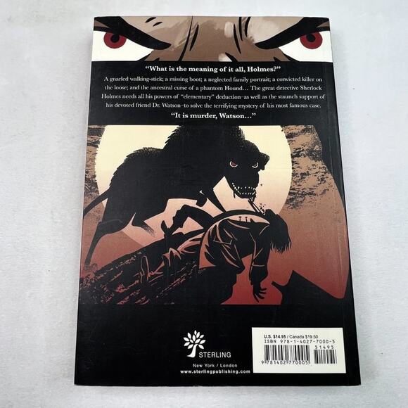 The Hound of The Baskervilles Sherlock Holmes Graphic Novel - Picture 2 of 7